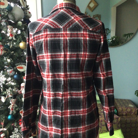 Flannel Button Down Shirt - Picture 2 of 2